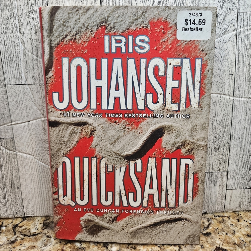 Quicksand Hardcover Book Iris Johansen A Novel 🌙